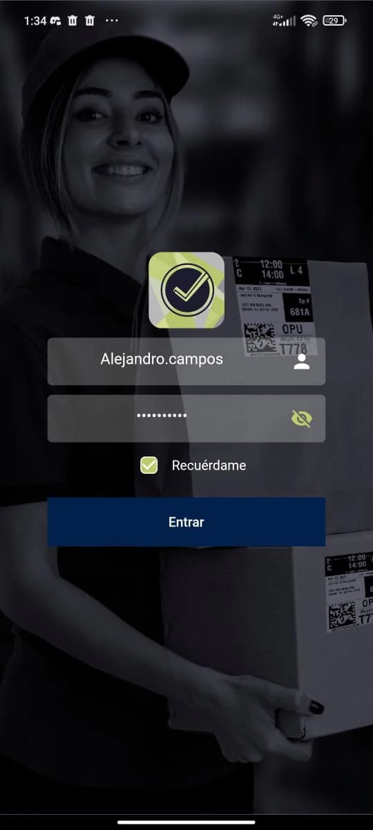 Pick&Pack logistics app